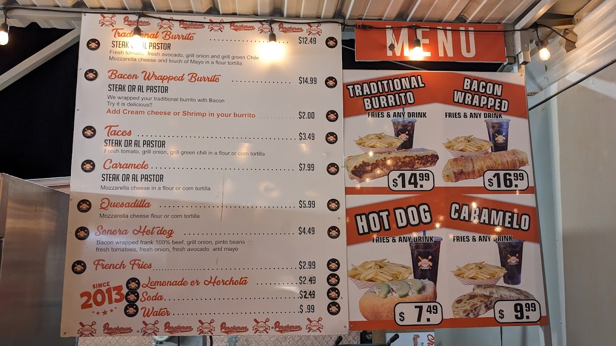 Percheron Mexican Grill Menu - Image 2