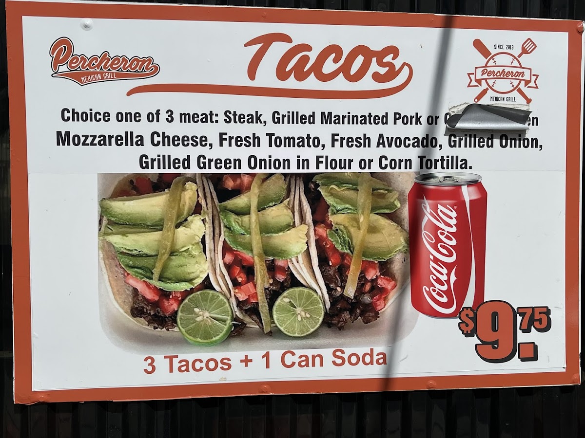 Percheron Mexican Grill Menu - Image 5