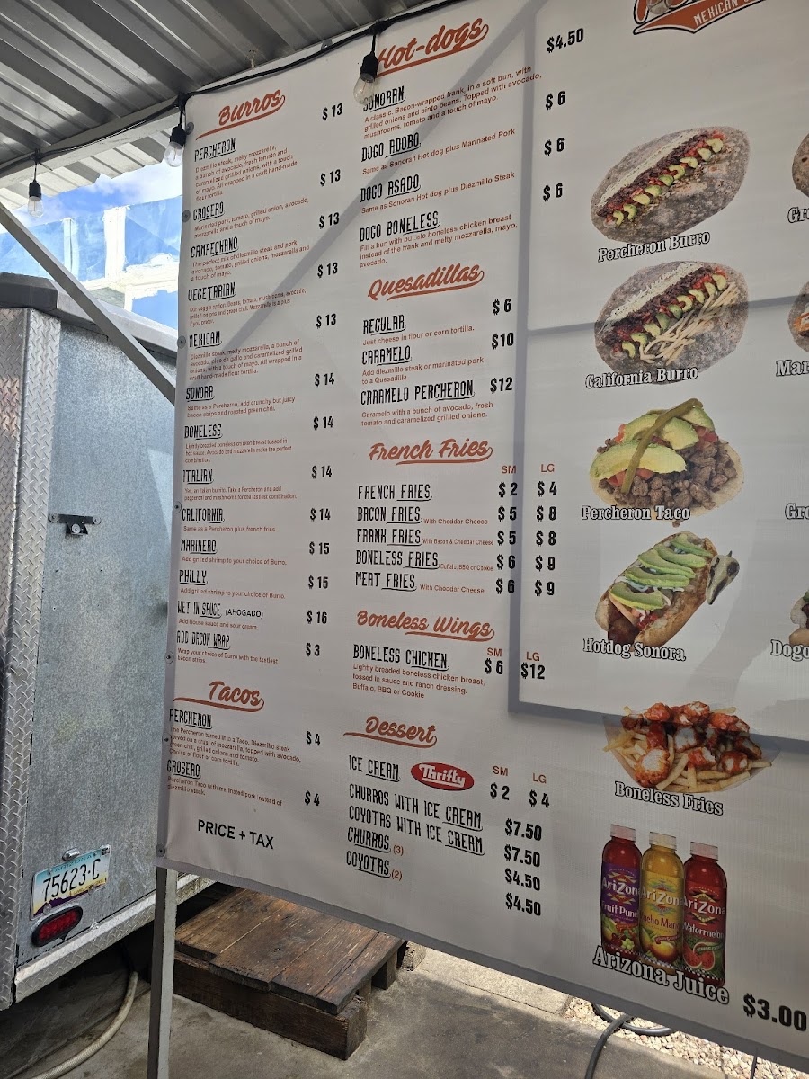 Percheron Mexican Grill Menu - Image 6